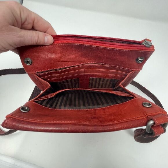 Jack Georges Genuine Leather Crossbody Bag - Picture 6 of 16